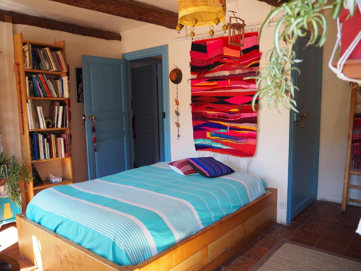 Chambre D'Hotes Le Rougeyras Roquebrun Esterno foto