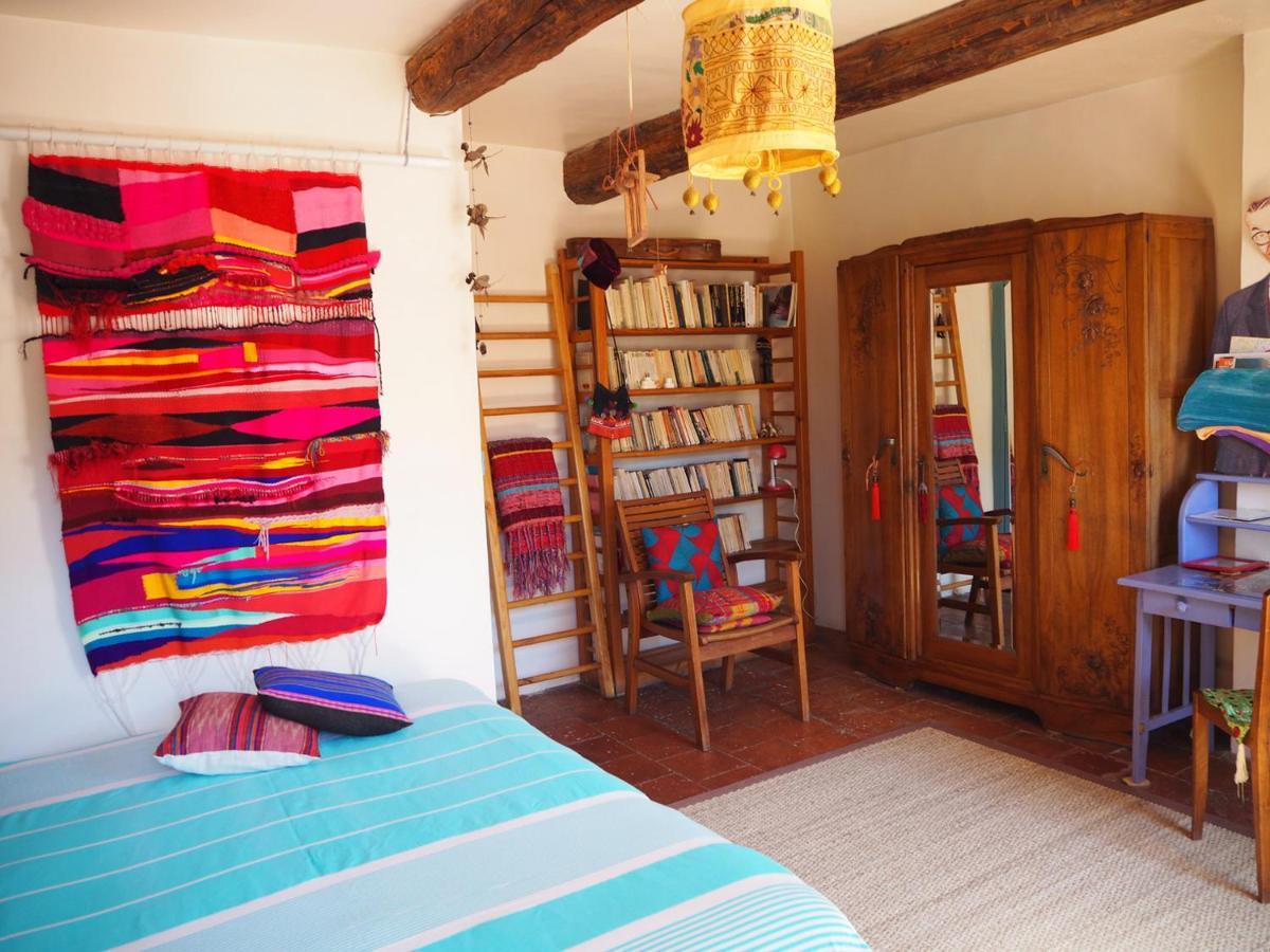 Chambre D'Hotes Le Rougeyras Roquebrun Esterno foto